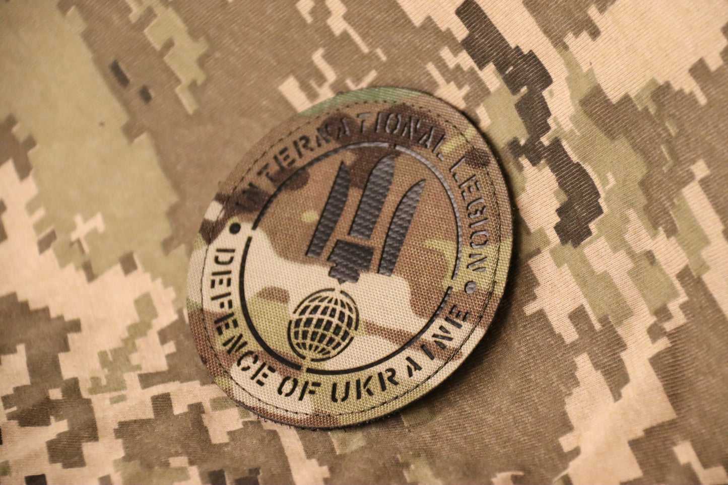 International Legion Lasercut Patch Multicam